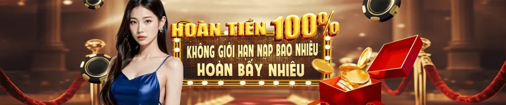 Hoàn tiền cược 100% tại D8win app